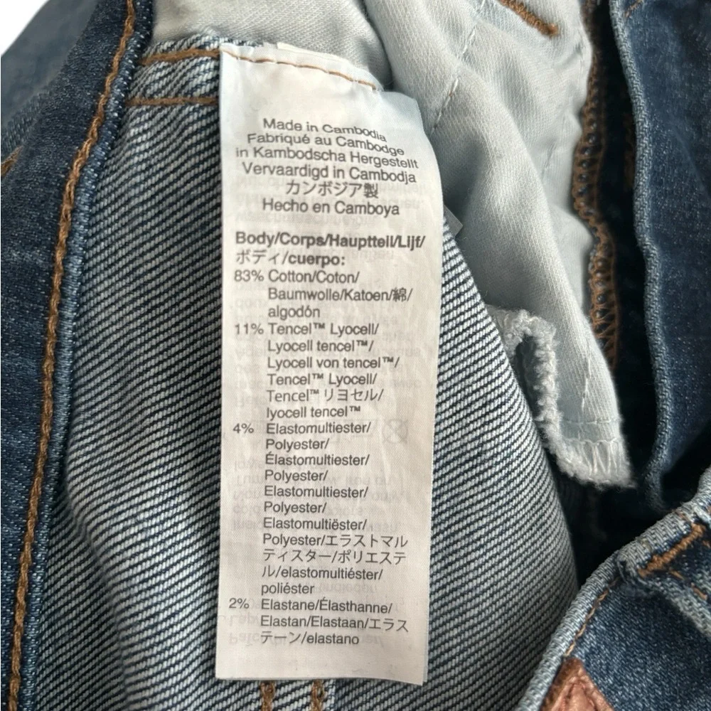 Madewell - Petite 10" High-Rise Skinny Jeans in Wendover Wash-Size 23P - Picture 12 of 12